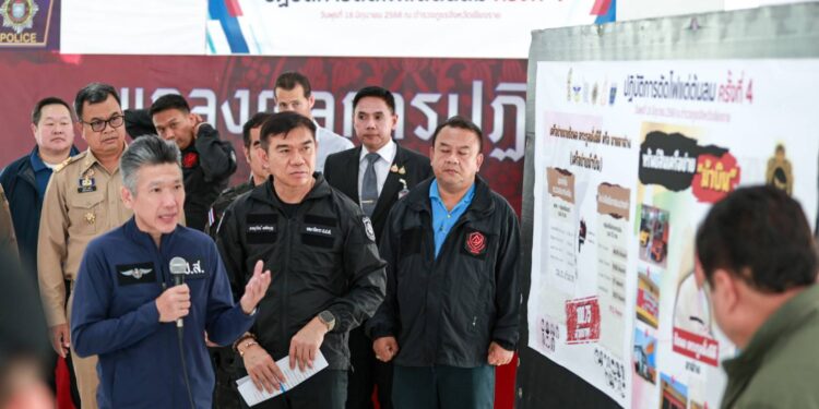 รมว.ยธ. มอบหมาย เลขาฯ ป.ป.ส. บินด่วน เมียนมา ขยายผลยึดทรัพย์พ่อค้ารายใหญ่ มูลค่า 1,000 ล้านบาท