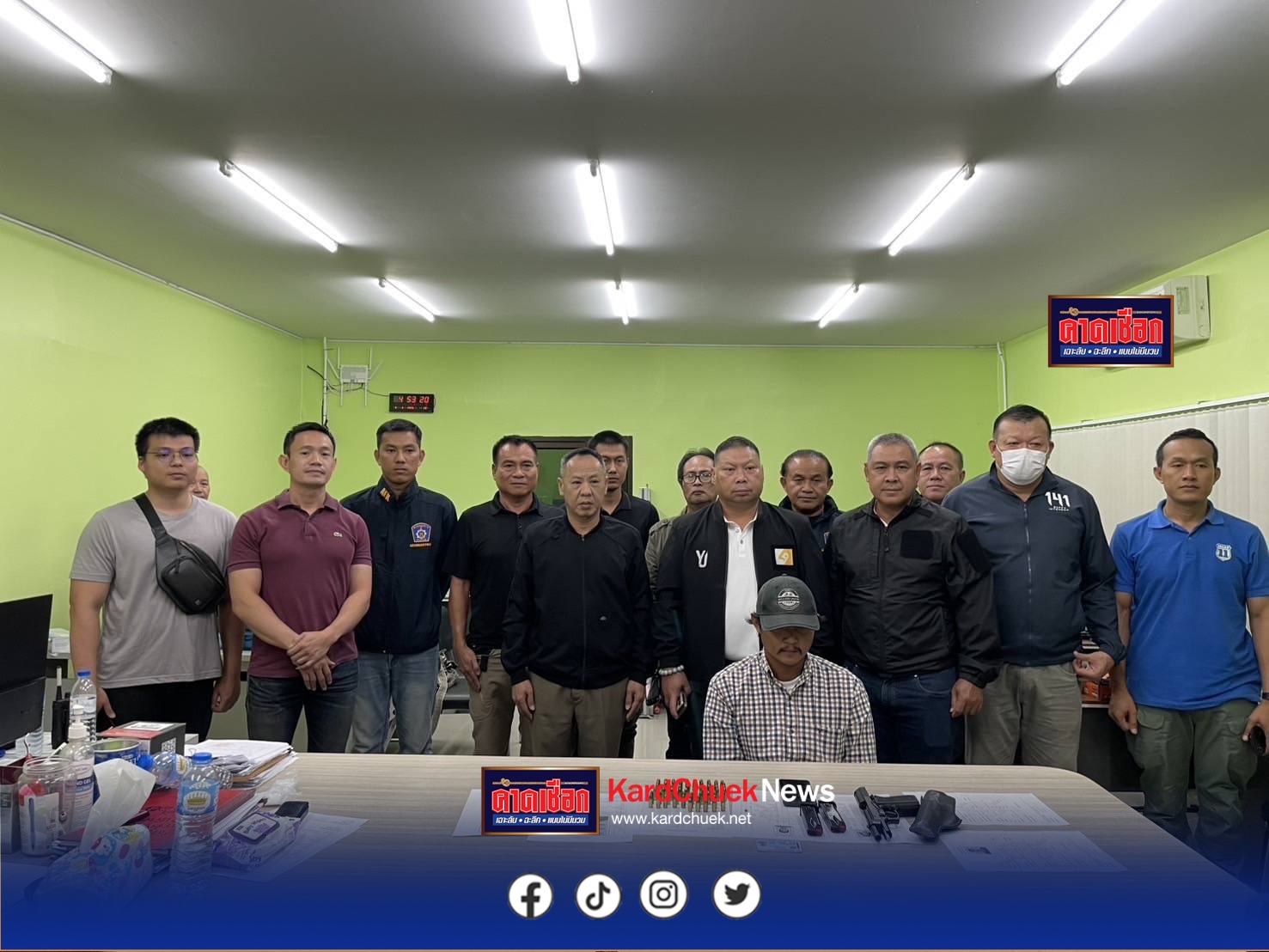 ปทุมธานี ตำรวจรวบแล้ว หนุ่มไรเดอร์อุกอาจบุกยิงอดีตผัวเก่าเมียดับคา รพ.พร้อมเพื่อนรวม 2 ศพ