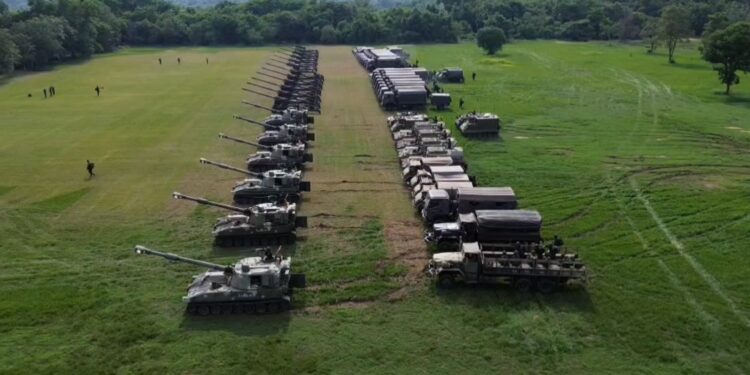 กรม ป.2 รอ. แสดงความพร้อมเป็นหน่วยแรกของกองพลทหารราบยานเกราะเต็มรูปแบบ