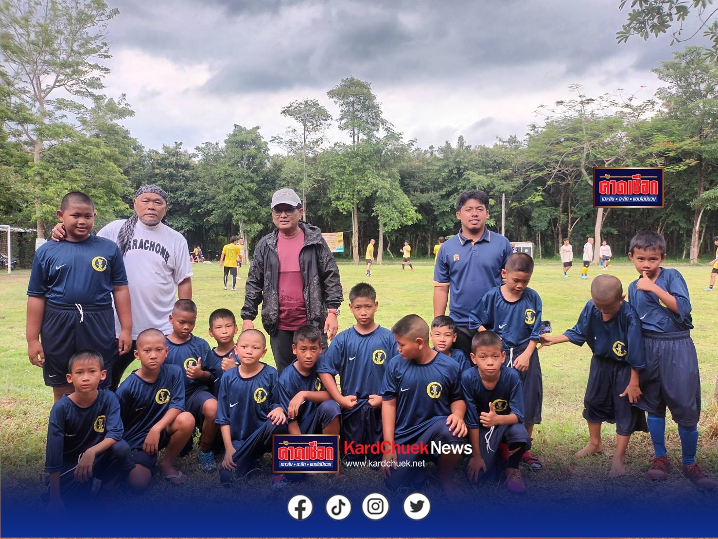 ปั้นเด็กด้วยกีฬา วุฒิสภาเปิดคลินิกบอลต้านยาเสพติดที่สระบุรี