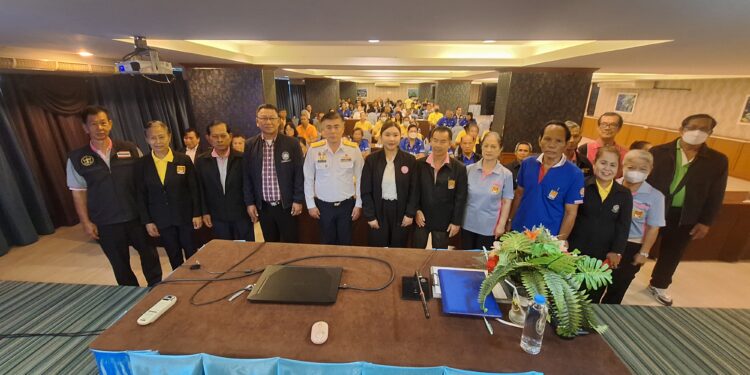 สมุทรปราการ-คุมประพฤติ จ.สมุทรปราการ จัดโครงการอบรมอาสาสมัครคุมประพฤติที่ได้รับการแต่งตั้งใหม่ เพื่อส่งเสริมและสนับสนุนกิจกรรมของกรมคุมประพฤติ