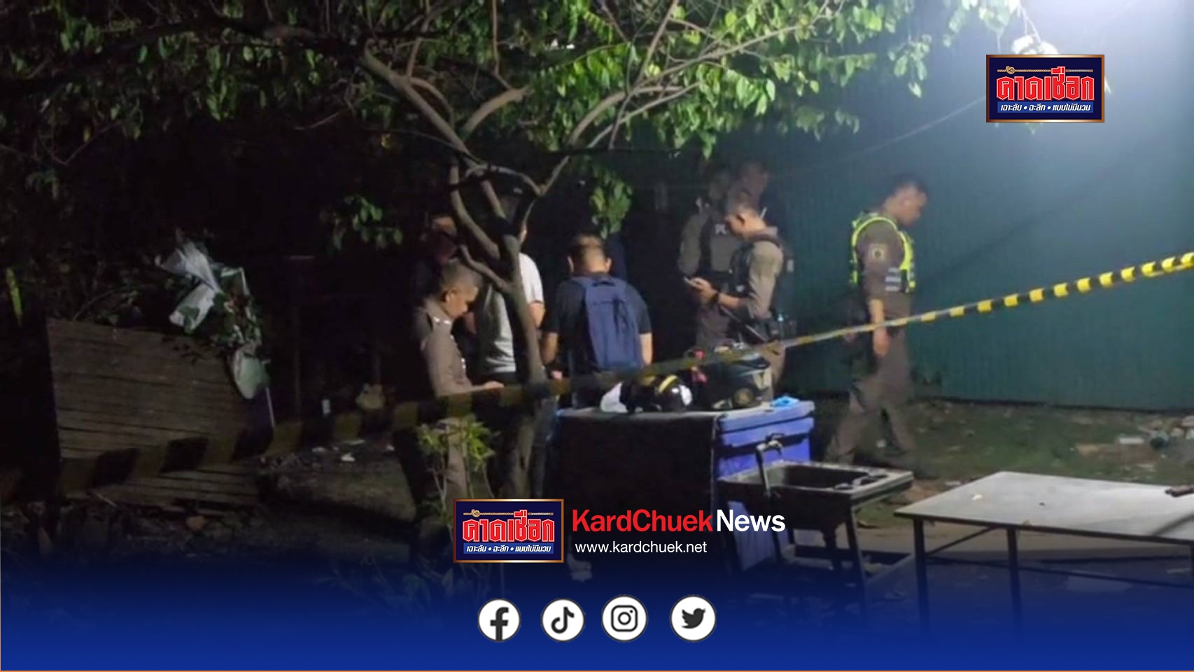 นนทบุรี ไล่ล่าระทึก! “เอ หัวลาย” พกยาบ้า-ไอซ์ หนีจนมุมชักมีดแทงตำรวจ เจอยิงสวนฟุบสิ้นลาย