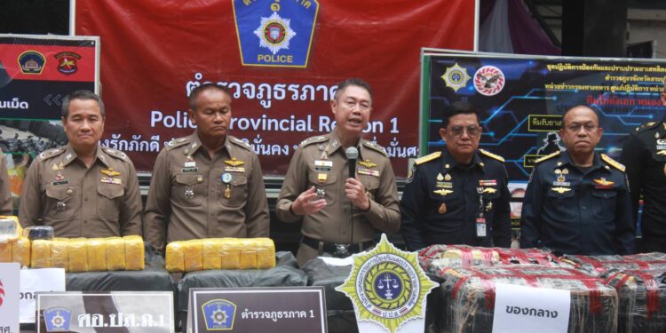 ตำรวจภาค1 จับยาพื้นที่สระบุรี,อยุธยา 3 คดี…ยึด”ยาบ้า” 10 ล้านเม็ด