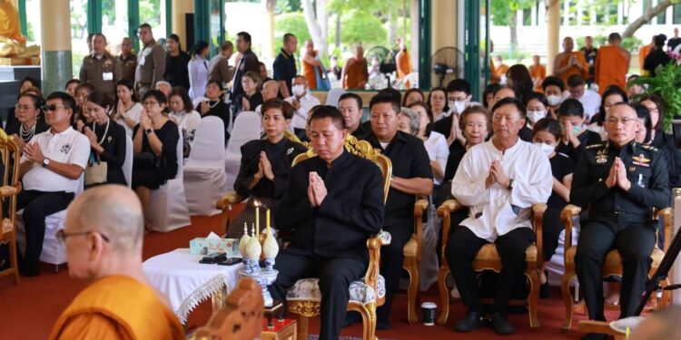 ผู้ว่าฯ ชลบุรี เป็นประธานพิธีบำเพ็ญกุศลพระเทพสุทธาจารย์ อดีตเจ้าอาวาสวัดเขาบางทราย พระอารามหลวง  วันที่ 15 มิถุนายน 2568 เวลา 09.00 น. นายธวัชชัย ศรีทอง ผู้ว่าราชการจังหวัดชลบุรี