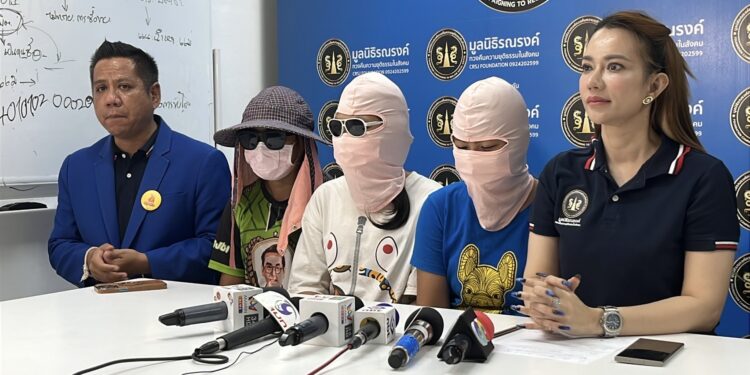 นนทบุรี/3 เยาวชนร้องทนายดัง หลังถูกเจ้าแม่เงินกู้ดอกเบี้ยโหด จิกหัวตบตีทำร้ายแถมถ่ายคลิปประจานข่มขู่ไม่มีเงินจ่ายให้ไปขายตัวมาใช้หนี้