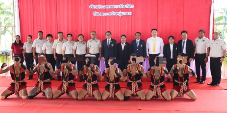 “ผู้ว่าการกีฬาแห่งประเทศไทยเข้าตรวจเยี่ยมการดำเนินงาน ด้านการกีฬา ณ ทัณฑสถานวัยหนุมกลาง”