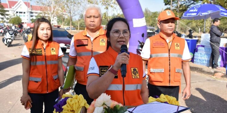 อำนาจเจริญโครงการชลประทานอำนาจเจริญ ติดตามสถานการณ์น้ำพร้อมเฝ้าระวังผลกระทบจากพายุ “วิภา” อย่างใกล้ชิด ในระยะนี้