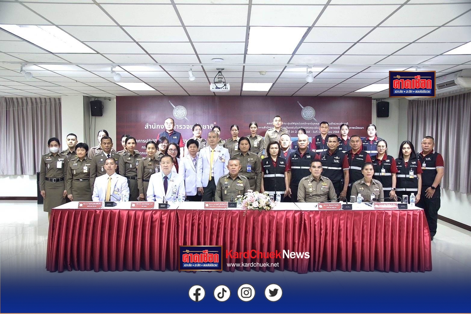 ตามคำสั่ง ตร. ที่ 225/2568 ลง 9 เม.ย.68 และบันทึกสั่งการ ผบ.ตร. ลง 11 เม.ย.68 ท้ายหนังสือ สง.รอง ผบ.ตร.(สส) ที่ 0001(สส)/66 ลง 11 เม.ย.68