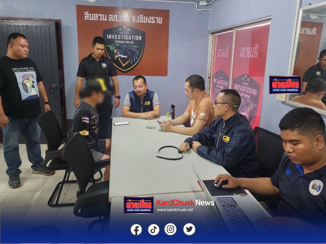จับกุมผู้ต้องหาคดีฆ่านักเรียนนายร้อยตำรวจ   หลบหนีคดีกว่า 19 ปี