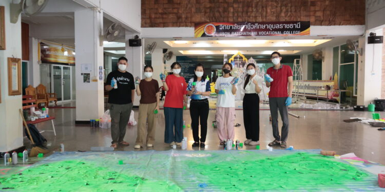 ครั้งแรกในประวัติศาสตร์เมืองอุบลฯที่หาชมได้ยาก อาชีวะอุบลฯ จับมือ ททท.