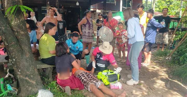 จับได้ทันควัน!แฟนหนุ่มหึงกระหน่ำแทงแฟนสาวสาหัส3แผล ก่อนทิ้งรถหลบหนี ล่าสุดตามจับได้แล้วขณะเดินหลบหนีมาถึงหน้าค่ายทหารพรานเขากิ่วเก่า