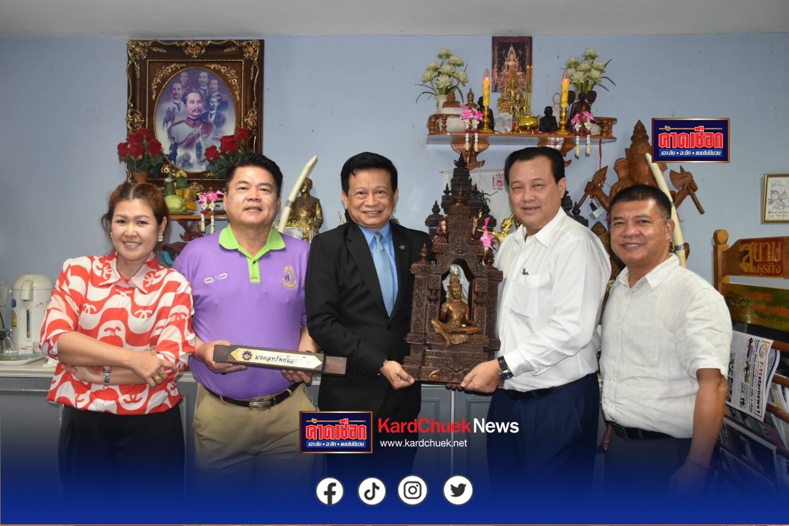 คณะกรรมการ สภท. ให้การต้อนรับ อดีตโฆษก ก.พลังงาน ในโอกาสมาเยือนสมาคมฯ