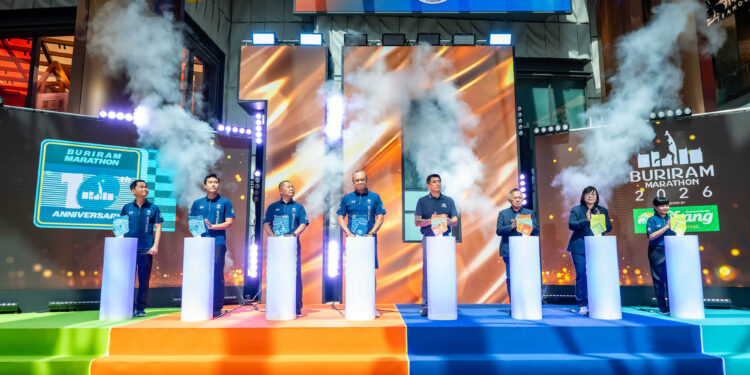 บิ๊กอีเวนต์กลางกรุง! “บุรีรัมย์ มาราธอน 2026” แถลงใหญ่ฉลองทศวรรษแห่งความสำเร็จ คิกออฟแคมเปญสุดอลังการ พร้อมรางวัลจัดเต็ม 10 ล้าน