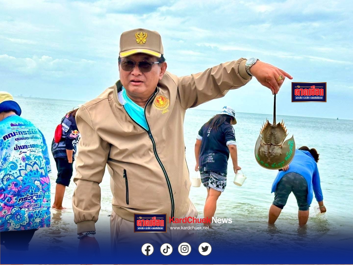 เดินหน้าพัฒนาสถานที่ปล่อยปูม้า ควบคู่การอนุรักษ์ทะเลอย่างยั่งยืน