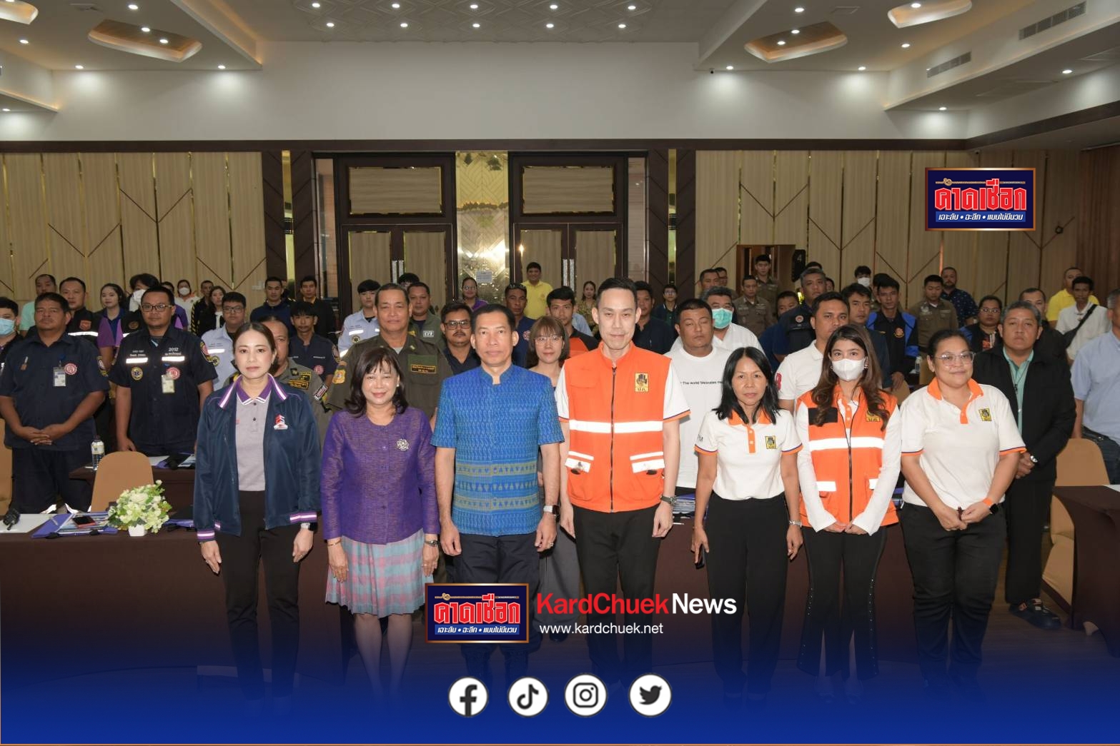 นนทบุรี-โครงการฝึกอบรมการวิเคราะห์สาเหตุการเกิดอุบัติเหตุทางถนน