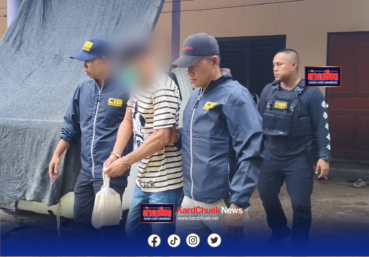 ปิดคดีดัง 12 ปี! จับครบแก๊ง “พันศักดิ์ นักฆ่าหน้าหยก”