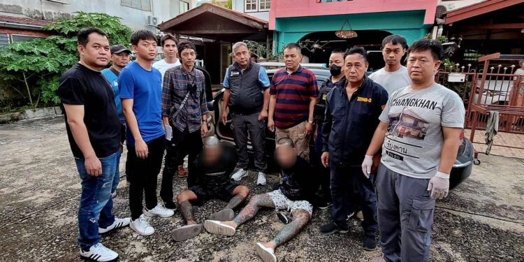 สืบนครบาลบุกรวบ “เสือปุ่น” พร้อมลูกน้องอีก 1 หลัง ปล้นเงิน 3.4 ล้านบาท