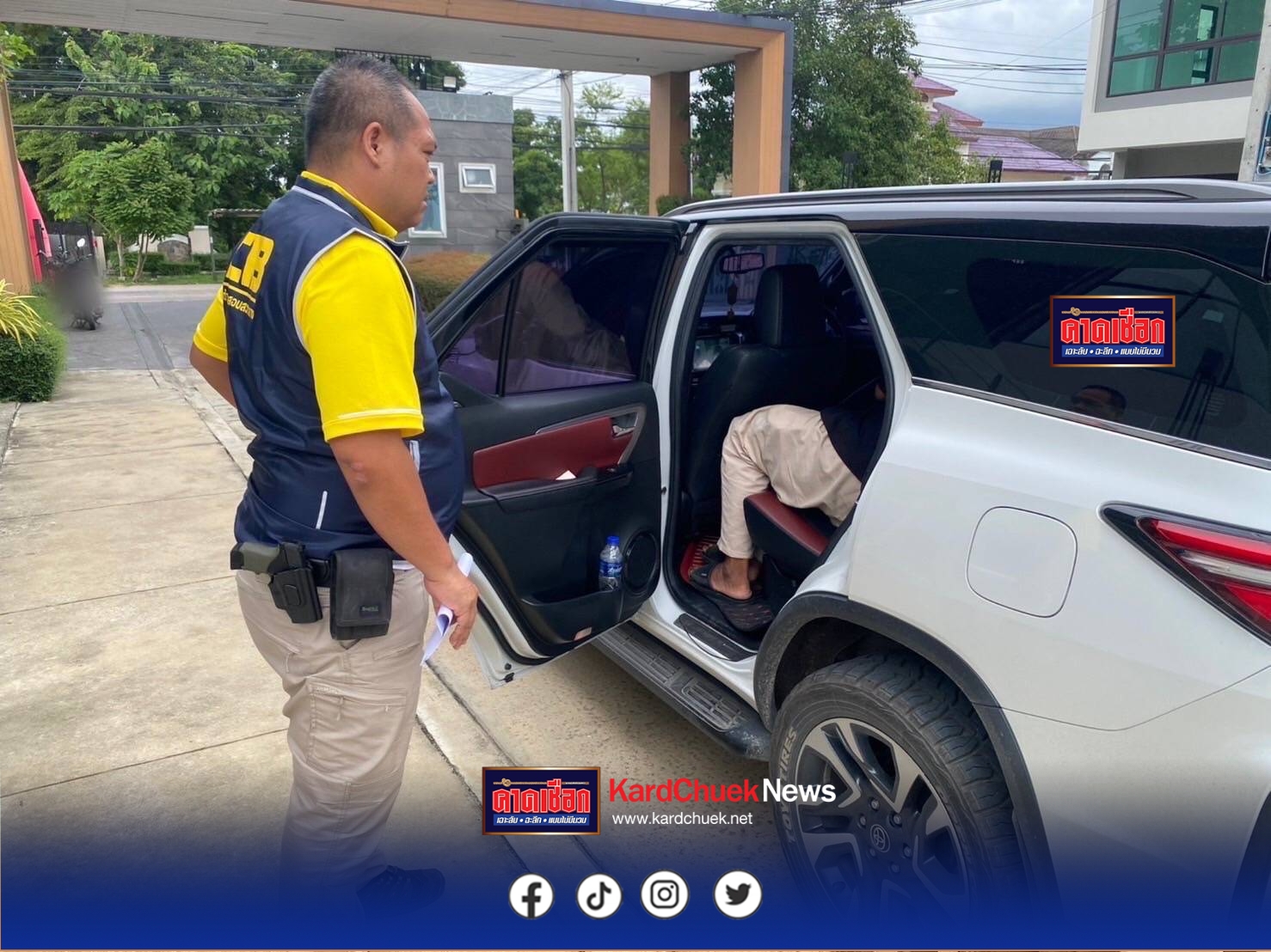 รวบหนุ่มใจบาป งัดตู้บริจาคเงินวัด ก่อนหนีหมายศาล