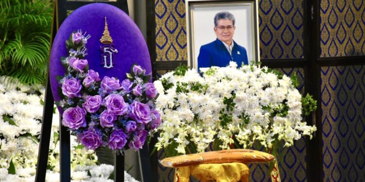 เลขา สภท. ร่วมฟังพระสวดอภิธรรม นักหนังสือพิมพ์อาวุโส