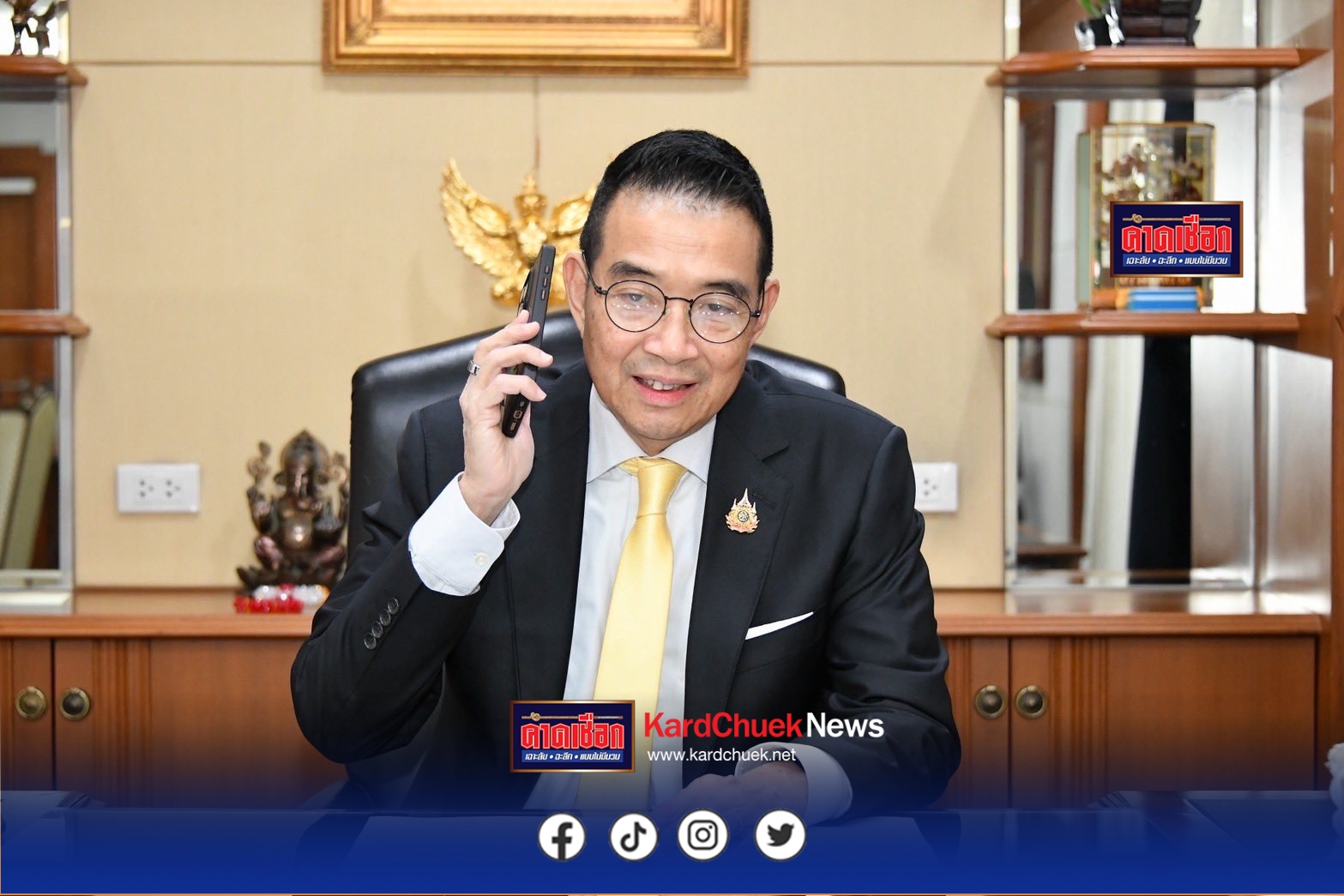 มาริษ” หารือทางโทรศัพท์ “รมว.กต.ญี่ปุ่น” ชี้แจงสถานการณ์ไทย-กัมพูชา ย้ำไทยจริงใจมุ่งแก้ปัญหากัมพูชาด้วยกลไกทวิภาคี-สันติวิธีมาโดยตลอด