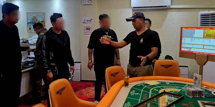 จับบ่อนบาคาร่า