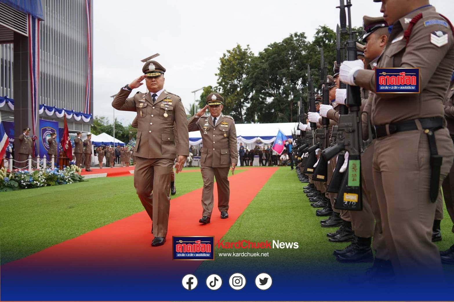 บิ๊กแจง เปิดที่ทำการ บก.สอท.3 กลางเมืองขอนแก่น ตั้งฐานที่มั่นปราบโจรออนไลน์ภาคอีสาน พร้อมดูแลพี่น้องประชาชนกว่า 22 ล้านชีวิต