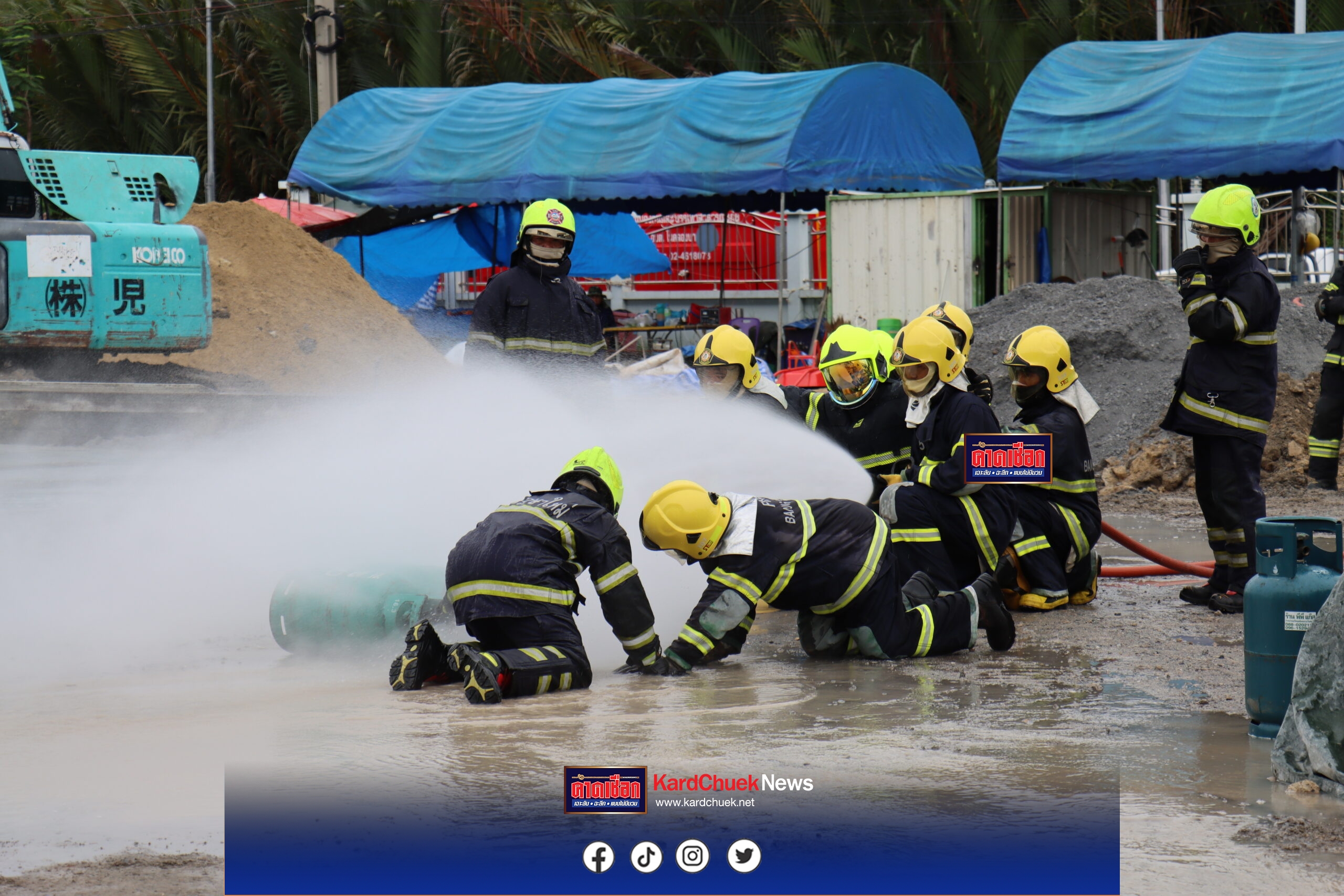 สมุทรปราการ-อบต.ในคลองบางปลากดจัดโครงการเพิ่มศักยภาพเจ้าหน้าที่ป้องกันฯและเจ้าหน้าที่เทศกิจ