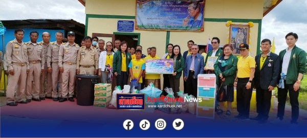 สกลนคร อบต.ขมิ้นทำดีสร้างบ้านผู้ด้อยโอกาสแล้ว 219 หลังเพื่อคุณภาพชีวิตที่ดี