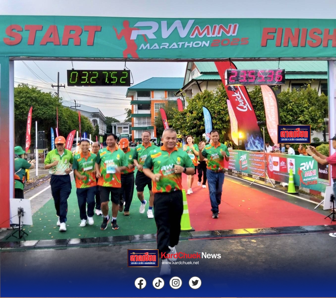 ร้อยเอ็ด : โรงเรียนร้อยเอ็ดวิทยาลัย จัดการแข่งขันวิ่งการกุศล RW MINIMARATHON 2025 ครั้งแรก อย่างยิ่งใหญ่
