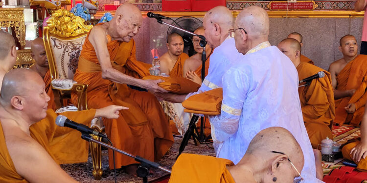 สมุทรปราการ-วัดบางพลีใหญ่กลางจัดพิธีอุปสมบทหมู่ถวายเป็นพระราชกุศลสมเด็จพระนางเจ้าสิริกิติ์ พระบรมราชินีนาถ พระบรมราชชนนีพันปีหลวง