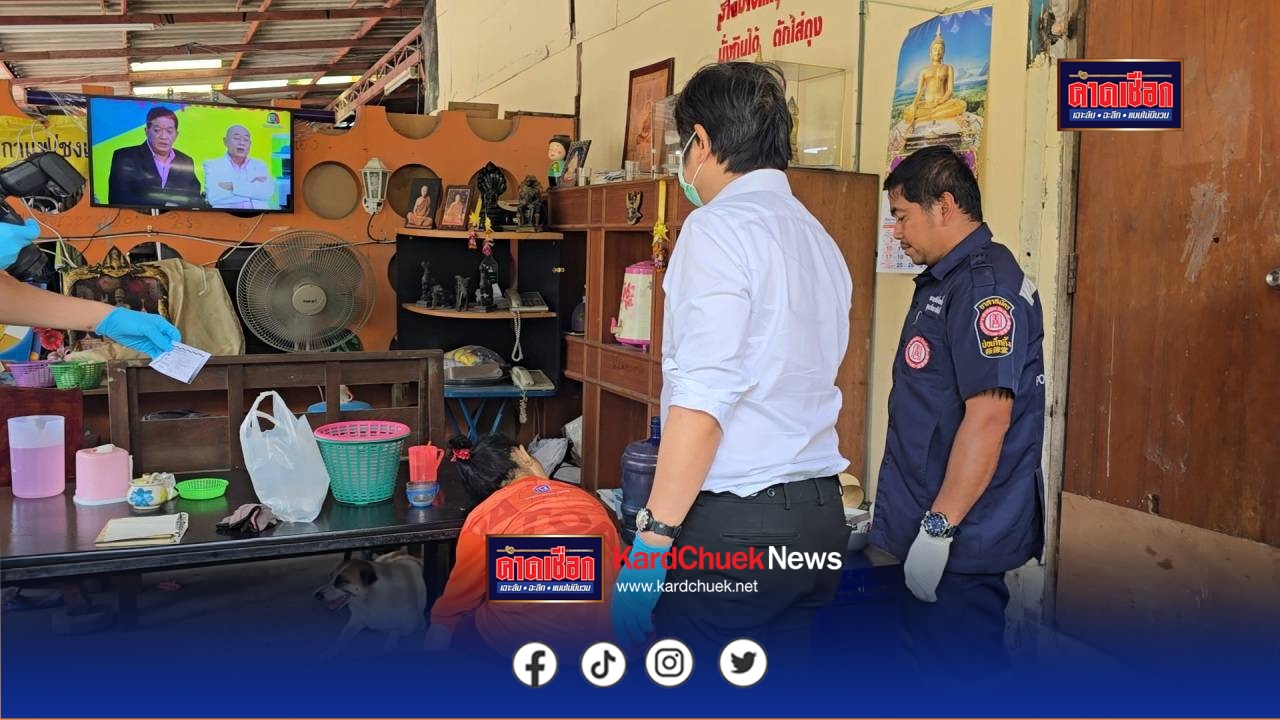 นนทบุรี หนุ่มก่อสร้างทำร้ายภรรยาดื่มเหล้าทุกวันเตือนไม่ฟังก่อนพบเป็นศพฟุบคาโต๊ะ