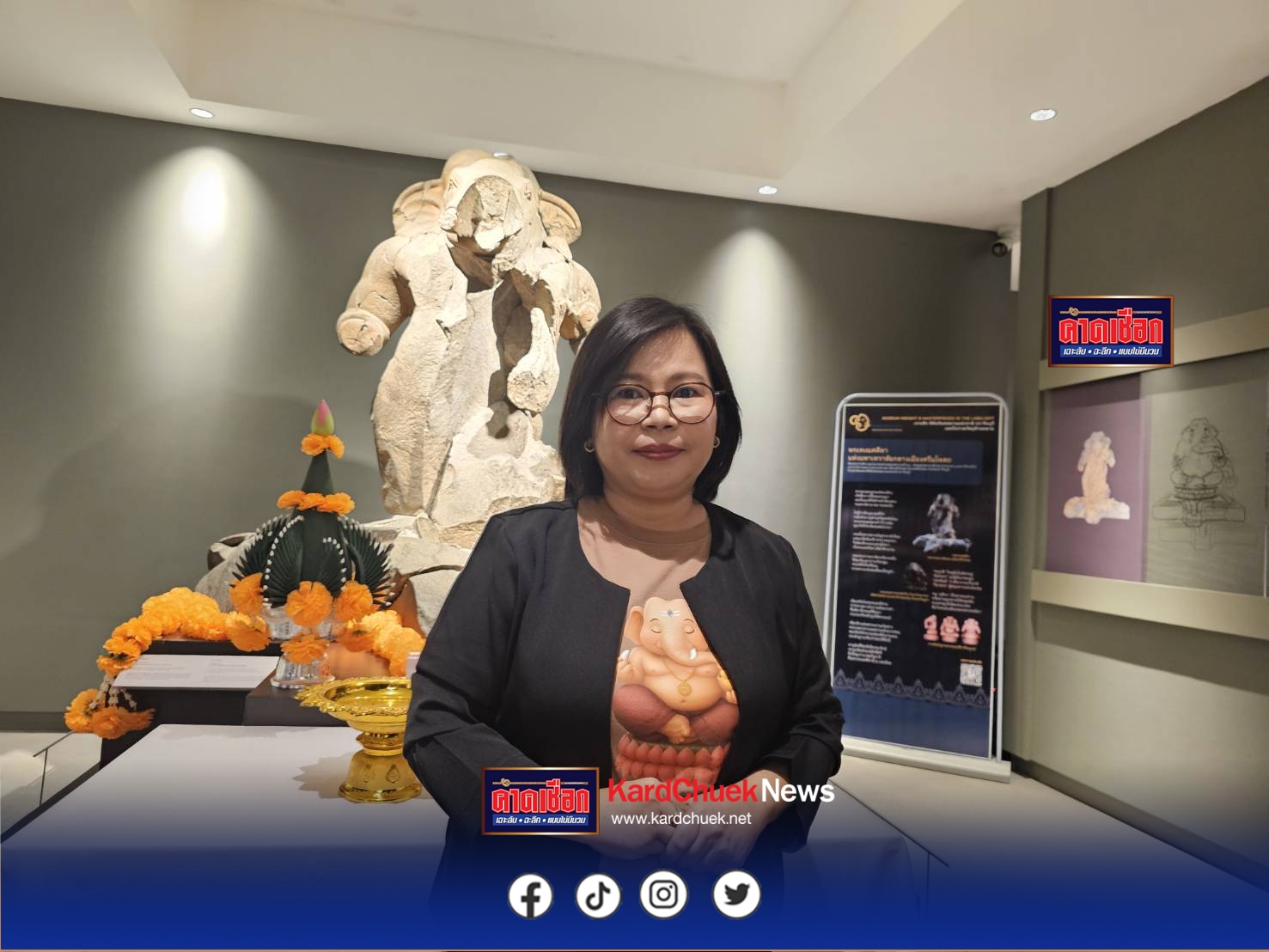 ปราจีนบุรี-ชวนสายมูเที่ยวเทศกาล “วันคเณศจตุรถี” เฉลิมฉลองวันประสูติของพระคเณศในกิจกรรม “PRACHINBURI” Night at The Museum ครั้งที่ 3