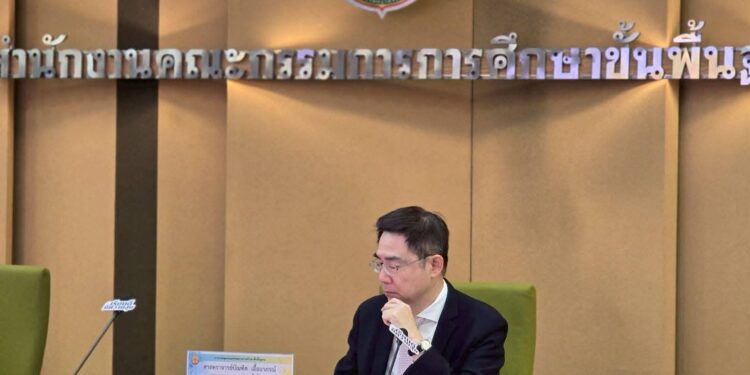 รองปลัดฯ สันติธร ประชุมคณะกรรมการการศึกษาขั้นพื้นฐาน ครั้งที่ 6/2568   .