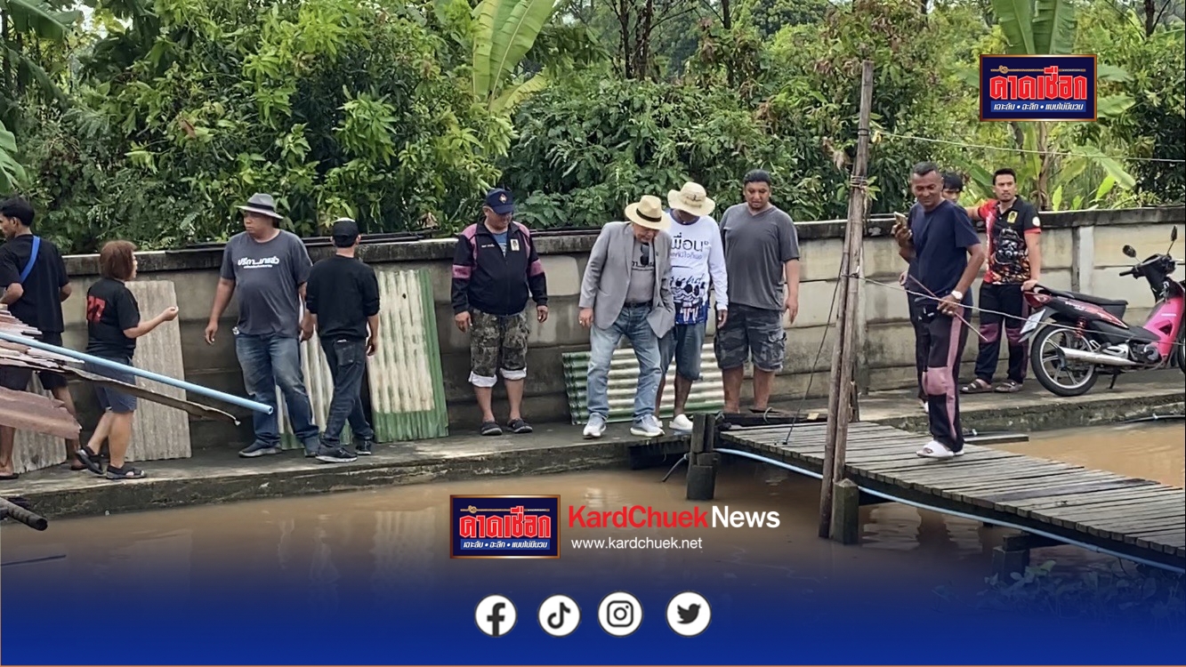 พายุพัดถล่มหนักชาวบ้านได้รับผลกระทบหลังคาบ้านเปิดไปตามแรงลม
