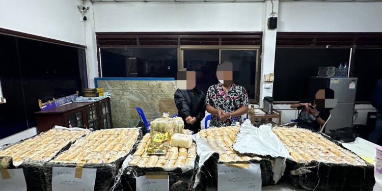 ตชด.23 จับลอตใหญ่ ยาบ้า 2 ล้านเม็ด ไอซ์ 4 กิโลกรัม มูลค่ารวมกว่า 30 ล้าน