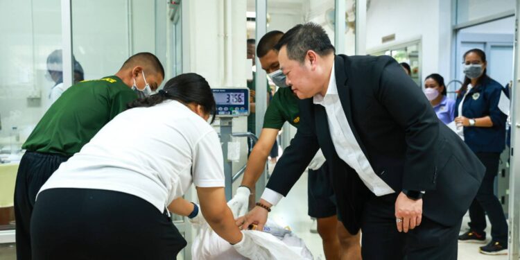 ป.ป.ส. เปิดห้องมั่นคง ขนยาเสพติดของกลางล็อตใหญ่กว่า 26 ตัน สู่เตาเผาทำลาย ย้ำความโปร่งใสในการแก้ไขปัญหายาเสพติดอย่างจริงจัง และต่อเนื่อง