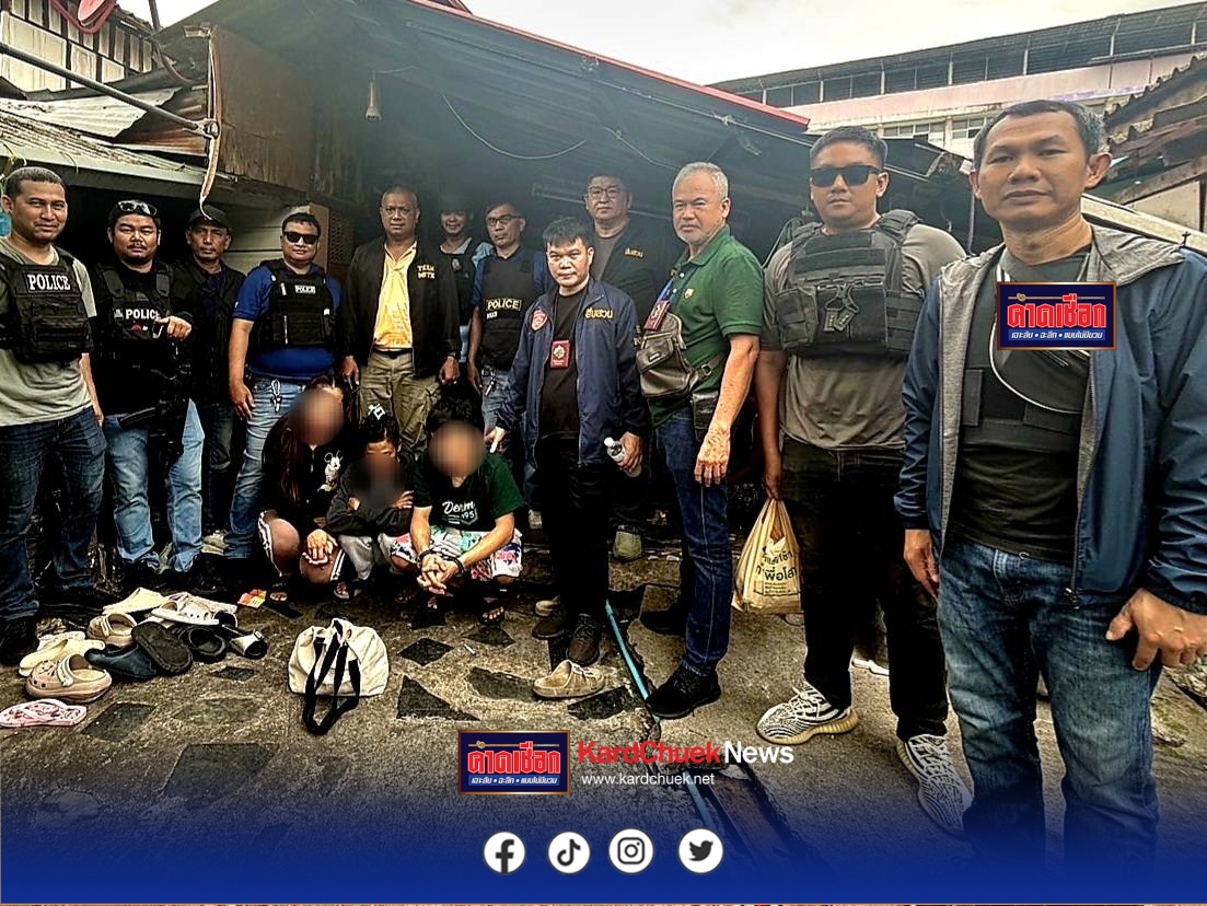 สน.เพชรเกษมปฏิบัติการกวาดล้างยาเสพติด “No Drugs No Dealers”