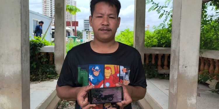 นนทบุรี วงจรปิด พนักงานเรือด่วนไฟฟ้า ผ่อนรถจยย.ได้ 8 เดือน ถูกโจรแสบใช้เวลาไม่ถึง 3 นาที ขโมยหนีลอยนวล