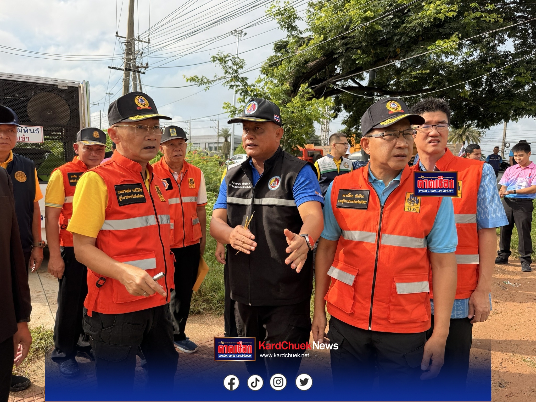 ยโสธร กำจัดผักตบชวาเปิดทางน้ำเตรียมรับมืออุทกภัย