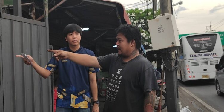 นนทบุรี วงจรปิด 2 โจ๋ซวยย่องตัดสายไฟร้านซ่อมจยย.เพิ่งติดกล้องได้ 2 วันหน้าชัดแจ๋ว