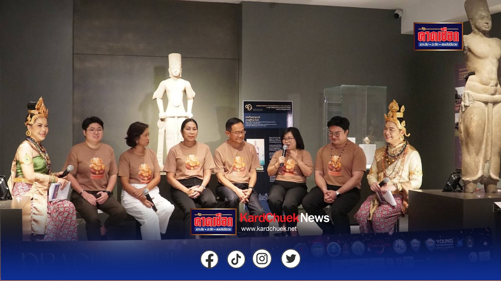 ปราจีนบุรี-“เทศกาลคเณศจตุรถี”ชวนเที่ยวพิพิธภัณฑ์ยามค่ำคืน “สักการะขอพรพระพิฆเนศเก่าแก่ที่สุดในประเทศไทย!อายุ1,400 ปี