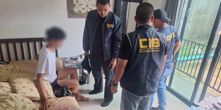 กองปราบร่วมกับตำรวจ บช.ภ. 8  สืบสวนจับกุมฆาตกรทิ้งศพถ่วงน้ำ ที่จังหวัดพังงา