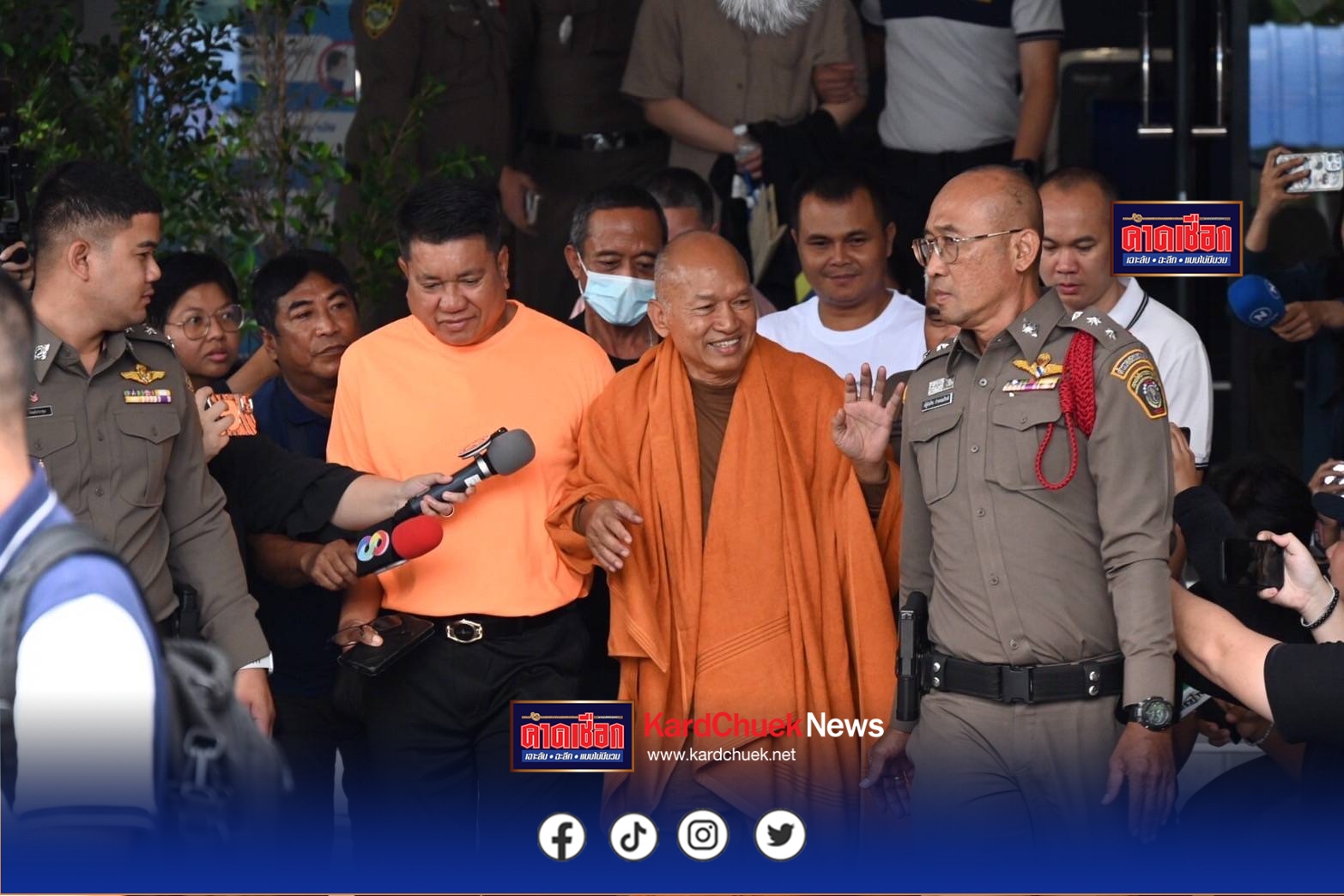 ทิดจอร์จ นั่งสมาธิยันเช้า หลังพนักงานสอบสวนคุมตัวมาห้องขัง ด้านหมอบีนอนหลับพักผ่อน ก่อนที่จะคุมตัวฝากขังวันนี้พร้อมความเห็นคัดค้านการประกันตัว