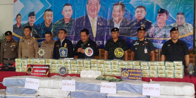 รมว.ยุติธรรม ลงพื้นที่ยะลา นำทีมแถลงข่าว เปิดยุทธการ ‘NO Drugs NO Dealers’ ทลายเครือข่ายยานรกชายแดนใต้