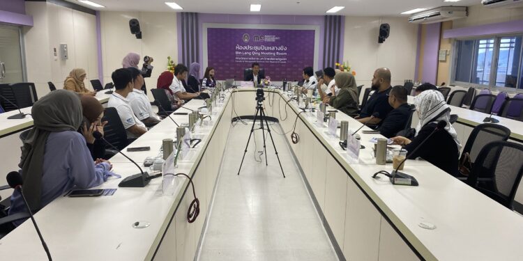 ประธานสมาพันธ์ SME ยะลา นำทีม หารือคณะวิทยาการจัดการ มรย. ขับเคลื่อนความร่วมมือด้านฝึกงาน วิจัย พัฒนาภาคธุรกิจ หวังยกระดับธุรกิจในพื้นที่ชายแดนใต้อย่างยั่งยืน