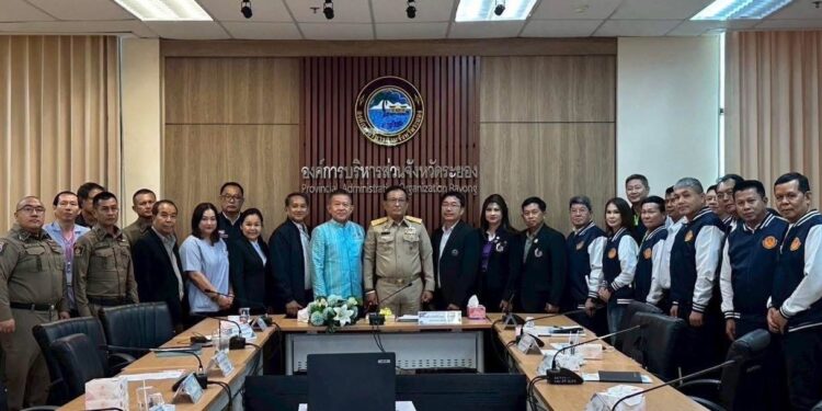 กมธ.การท่องเที่ยวและการกีฬา วุฒิสภา ลงพื้นที่ศึกษาดูงานความปลอดภัยด้านการท่องเที่ยว ณ จังหวัดระยอง