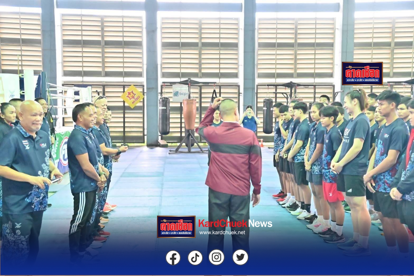 โค้ชมวยทีมชาติไทยป้ายแดงเน้นพัฒนาเทคนิคพากำปั้นไทยคว้าทองโอลิมปิก