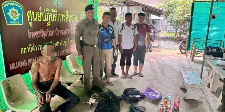 ปราจีนบุรี (คืบหน้า) 2 หนุ่มใหญ่คนเลี้ยงควายทะเลาะวิวาทใช้อาวุธมีดแทงกันไส้ไหลตายอนาถ! หลังเกิดเหตุ ตร.ตามจับได้ภายใน 2-3 ชม.ขณะคนร้ายกำลังหลบหนี ล่าสุดผู้ก่อเหตุเปิดปากยอมรับสารภาพวใช้อาวุธเป็นปลายด้ามหอกแทงผู้ตาย ตร.แจ้งข้อกล่าวหาให้ทราบคือ “ฆ่าผู้อื่น