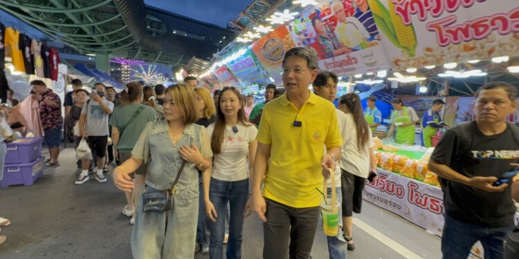 สมุทรปราการ ผู้ว่าปากน้ำ เชิญชวนเที่ยวงานเจดีย์ พร้อมเดินชิมขนมร้านดัง