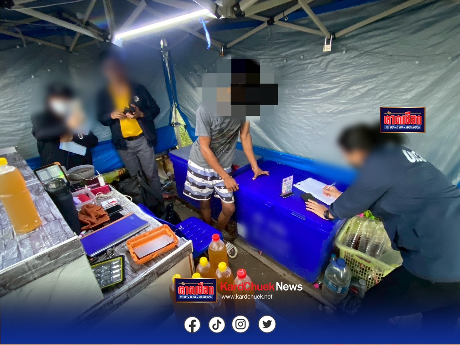 ป.ป.ส. เปิดปฏิบัติการปูพรมทั่วประเทศ คุมเข้มร้านกระท่อมฝ่าฝืนกฎหมายใหม่ พบลอบขายยาเสพติดพ่วง สั่งปรับ-จับกุมทันที